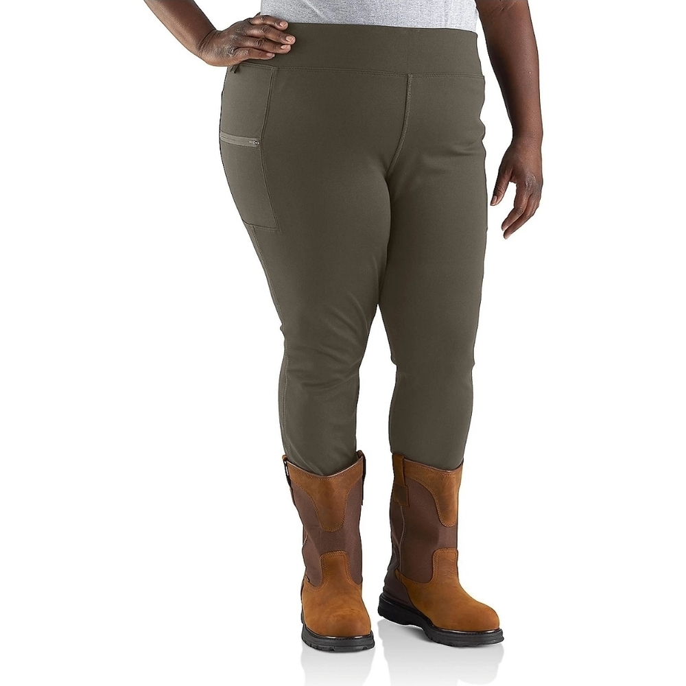 Carhartt Women's Force Lightweight Utility Leggings XL Tarmac 103609